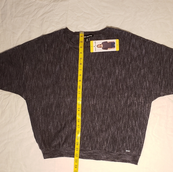 DKNY Jeans Marled Knit Top - Picture 5 of 7